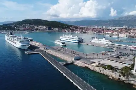 Ferry port Split