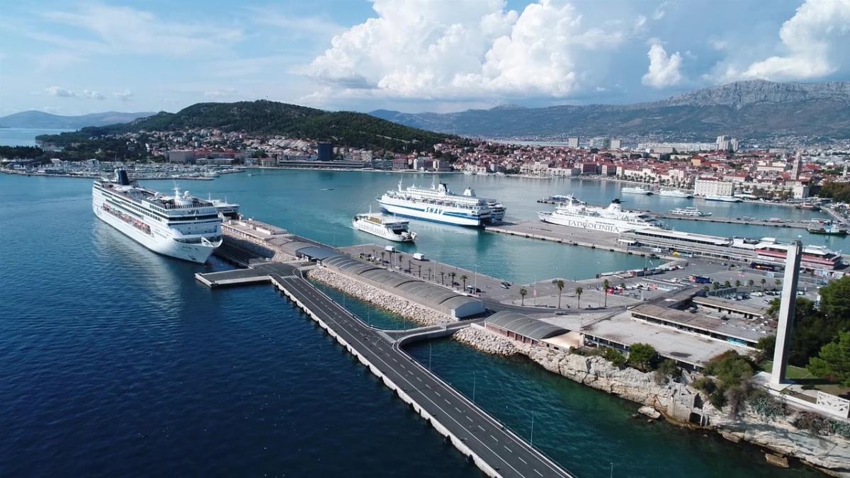 Ferry port Split
